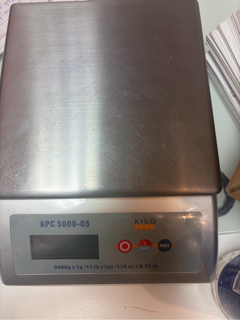 KPC 5000-05 Silver Digital Scale